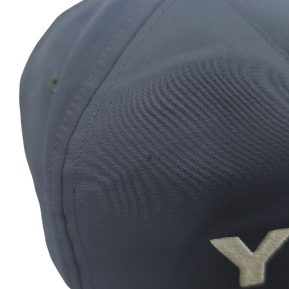 Yeti Coolers Rope Braid Embroidered Logo Gray Snapback Cap Trucker Baseball Hat - Picture 6 of 14